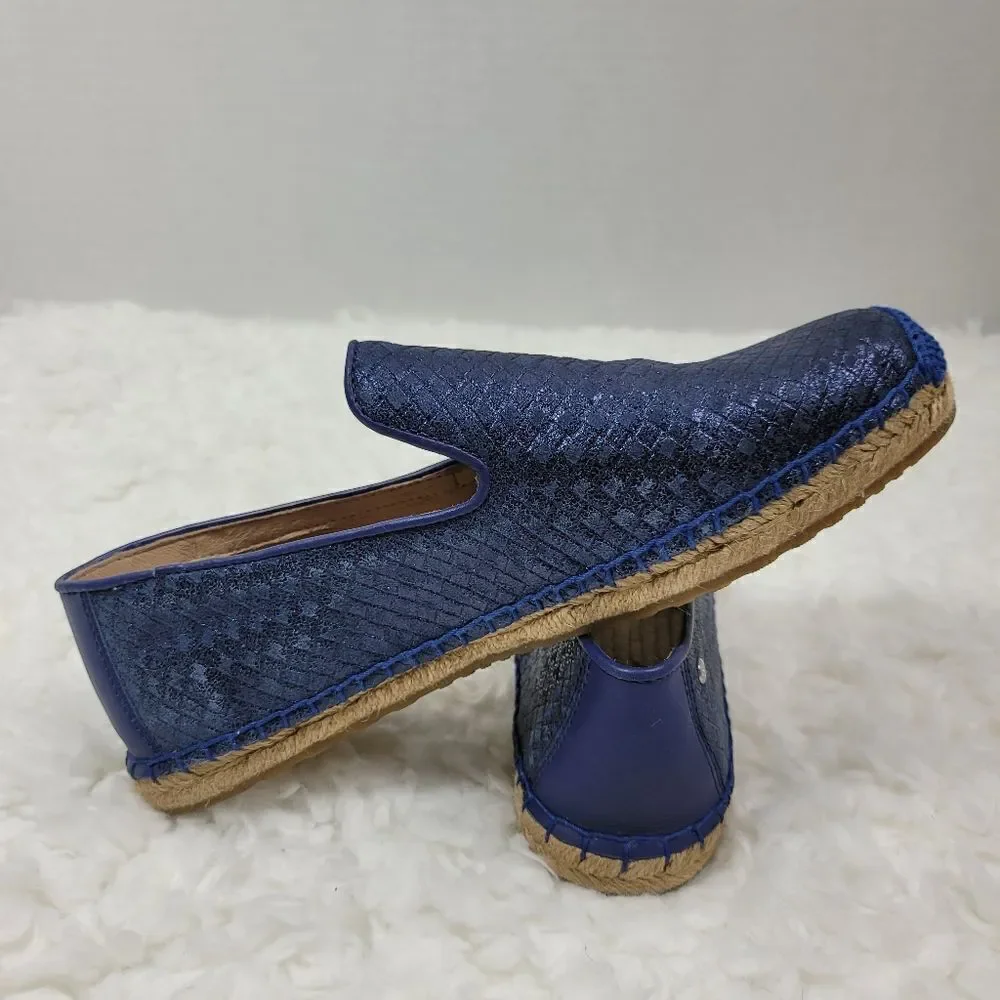 UGG Australia Sandrinne Women's Size 8 Tan Metallic Basket Espadrille